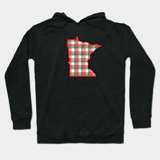 MN thin christmas plaid Hoodie